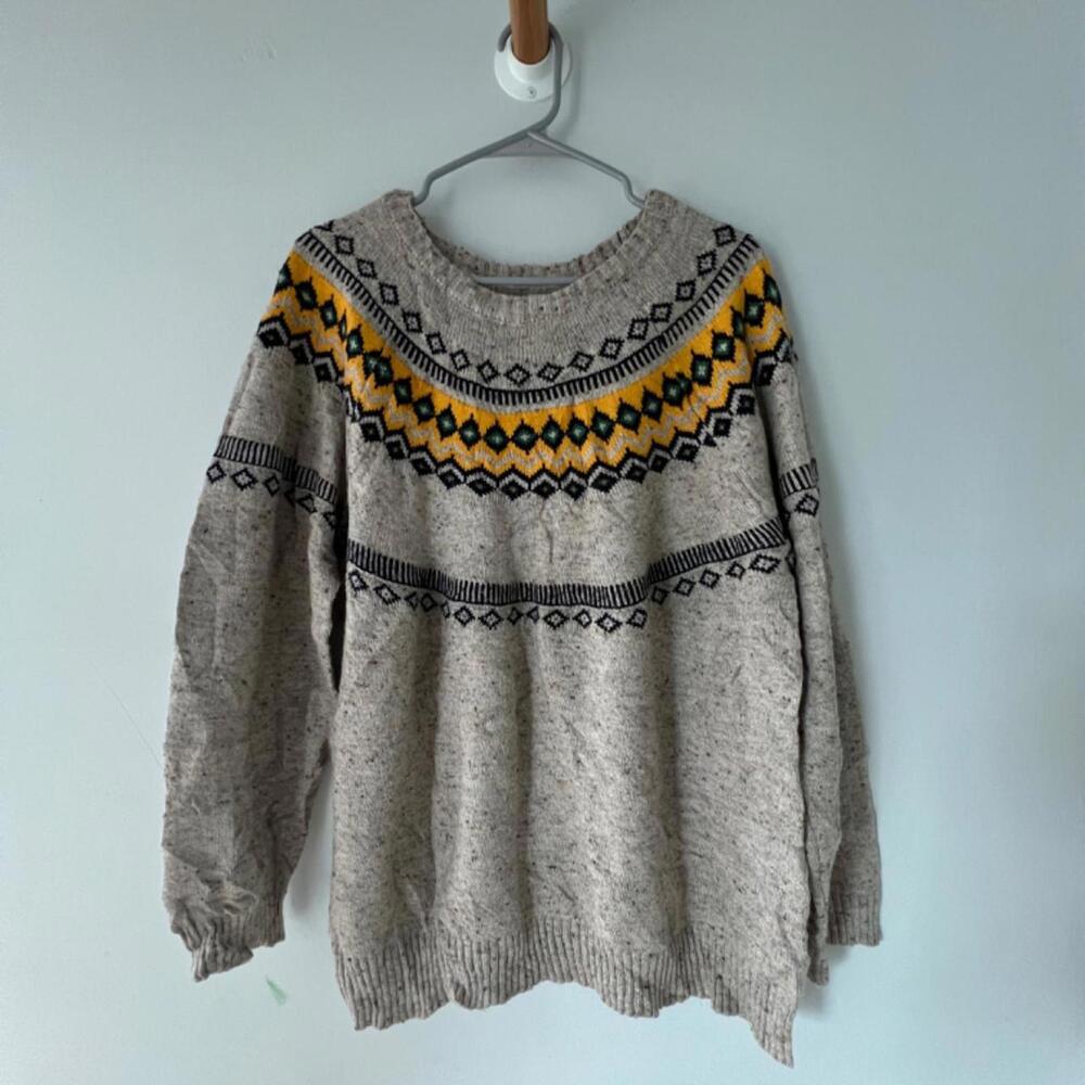 NWT Weatherproof Vintage Fair Isle Pullover Sweater – Size XXL